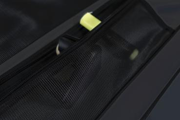 VanEquip Fensterpacktasche mit Paneel schwarz für Mercedes V-Klasse/Vito (ab 2014), Beifahrerseite L2
